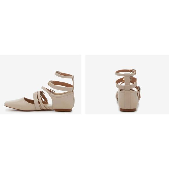 NWOT Free People Free People Hart Flat Beige Size 9.5 US - Picture 4 of 9